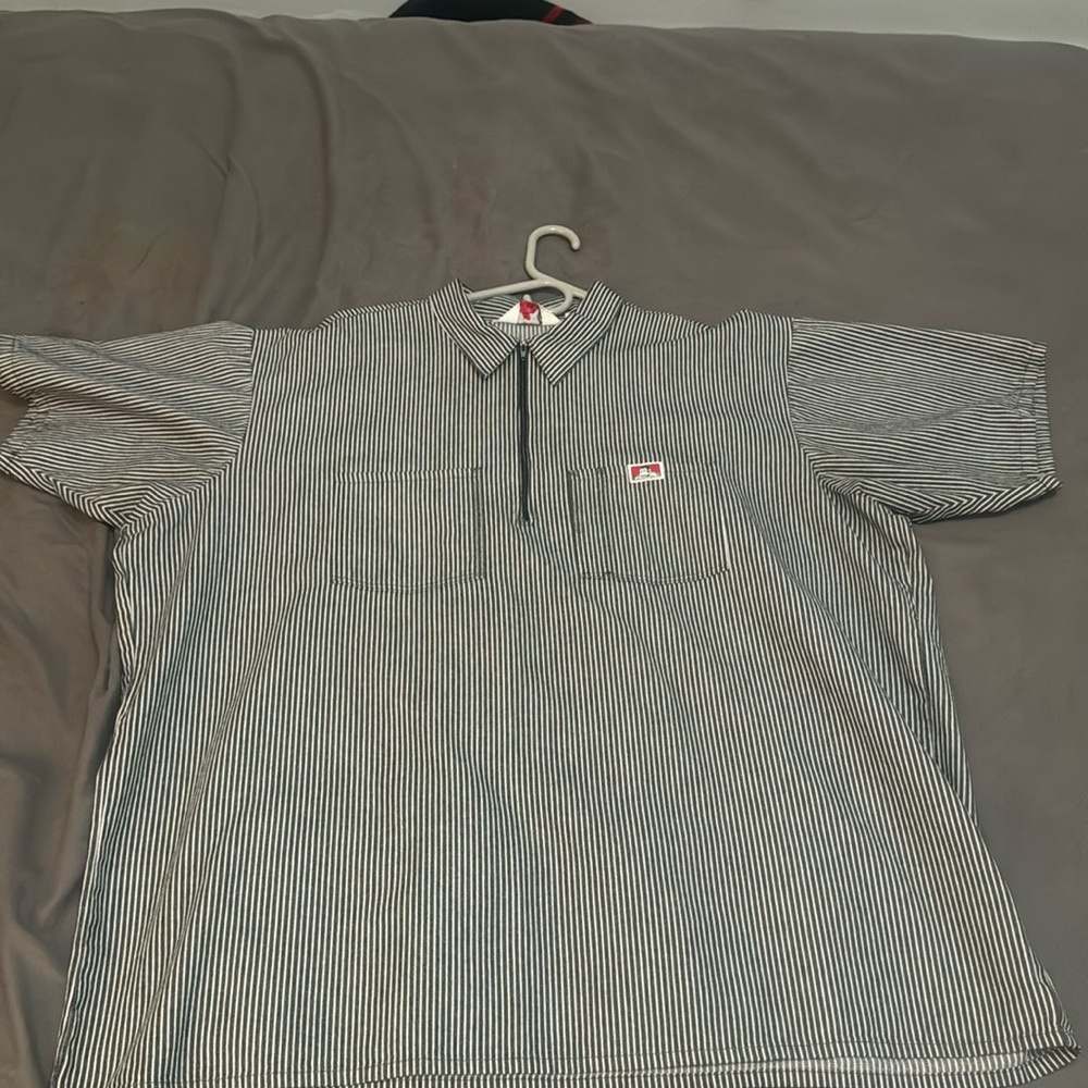 Ben Davis half zip short sleeve